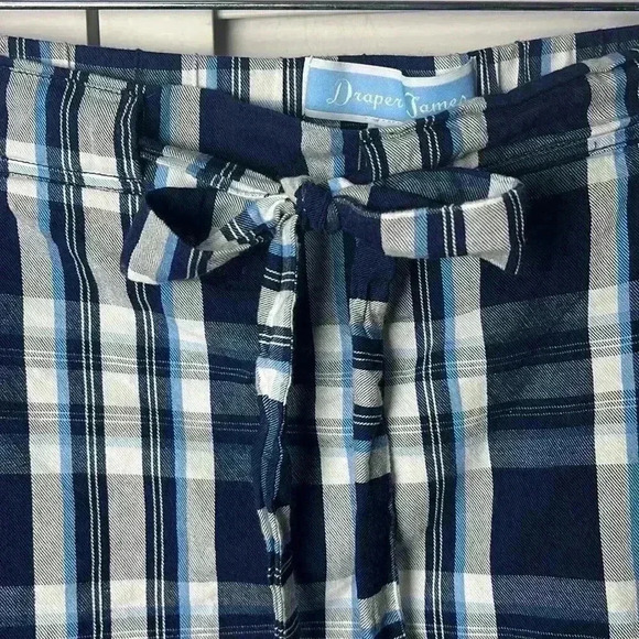 Draper James Plaid Pull On Cotton Blend Casual Mini Skirt Size XXL - Picture 4 of 8